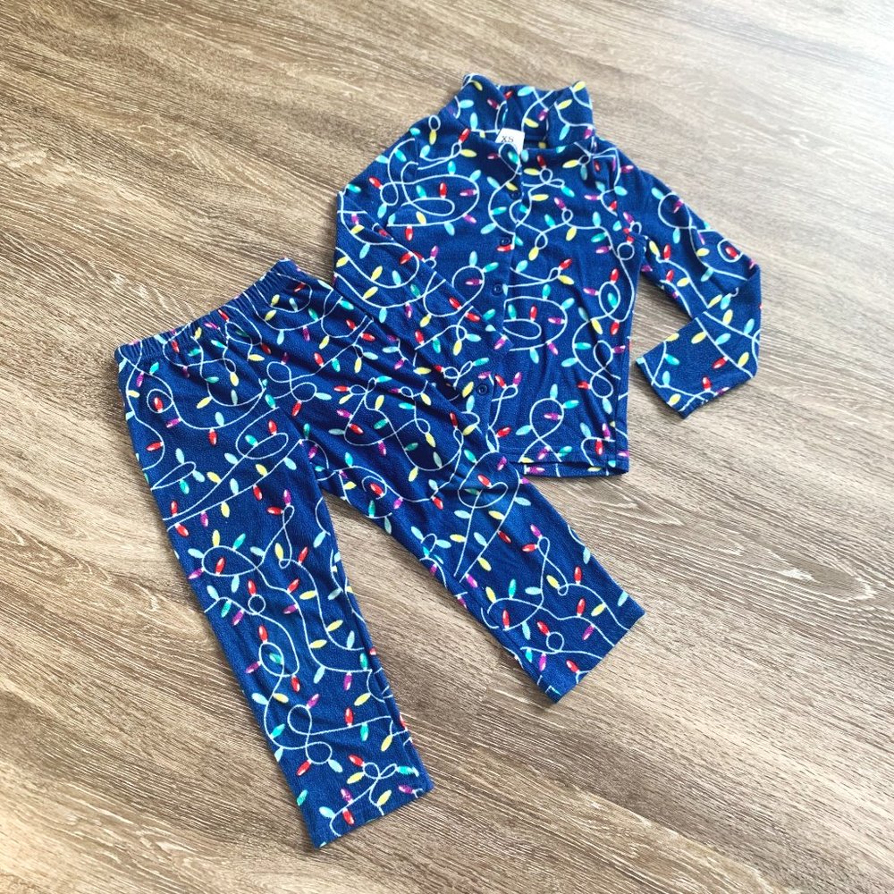 Soft Holiday Lights Pajama Set